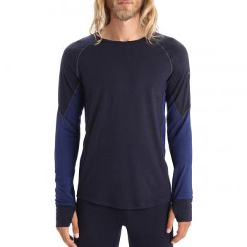 Camiseta Thermal Merino 260 Crewe Azul Noche Hombre