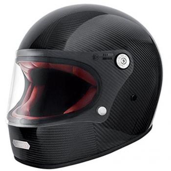 Casco da moto Premier Trophy Carbon I rosso piccolo