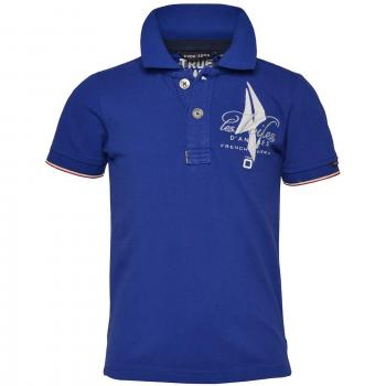 CODE-ZERO Polo-Kleidungsstück „Voiles d'Antibes“ – Kinder 140 – Blau