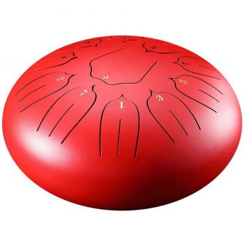 6-inch 8-Tone Steel Tongue Drum in C Key