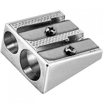 Ensemble de taille-crayons en aluminium avec 2 trous