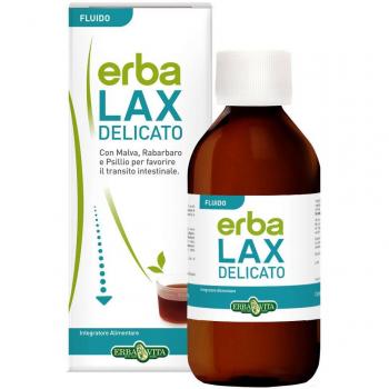 Erba Vita Erbalax Delicato Fluido Sciroppo 200 ml - Integratore Intestinale