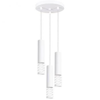 SOLLUX LIGHTING - Sollux Lighting Lampada A Sospensione Lami 3p Bianco Sl.1689