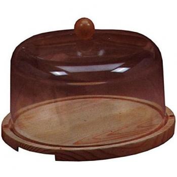 Quesera Madera T/Plástico 22cm 6525