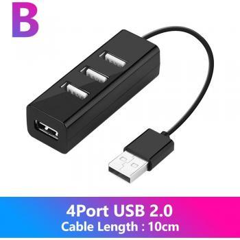 USB 2.0 Verteiler mit 4 Anschlüssen