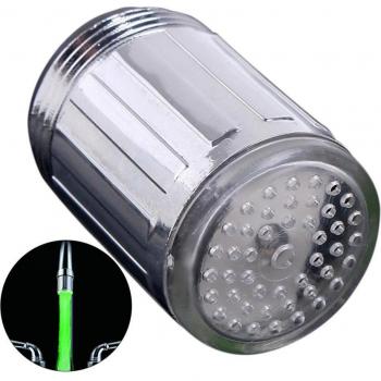 Grifo de ducha con boquilla luminosa