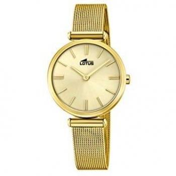 Lotus Elegance 18539/1: Quarzanalogue mit robustem Edelstahlarmband
