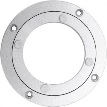 Plateau Tourne‑Rond 140 mm – Plaque Lisse en Alliage