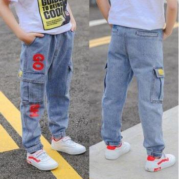 Kids Overall Trousers Denim