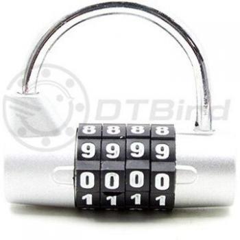 Wide Shackle Combination Padlock for Travel