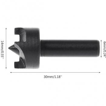 Thimble Drill Bit 6mm for Mini Lathe - Plum Blossom