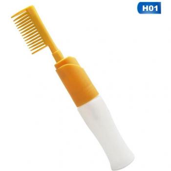 Hair Coloring Applicator Bottle with Brush