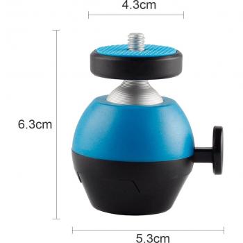 Mini Tripod Ballhead 360° CNC