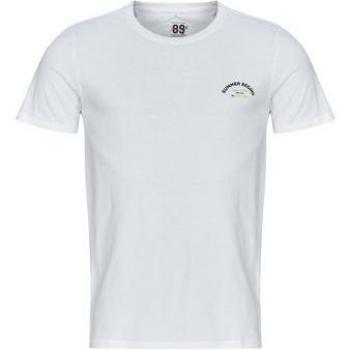 Teddy Smith Men's White T‑A-ZUR MC Tee