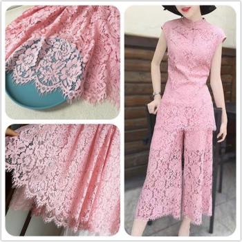 Eyelash Lace Fabric 1 PC Textured Strand Cloth Sewing Material for Dress Skirt Suit 1.6*1.5 Meter M53C1