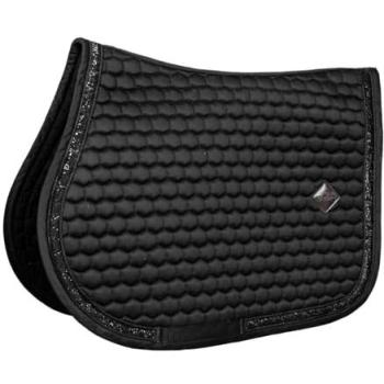 Schwarzes Full-Schneider-Spring-Glitterband für Reitsattel – Kentucky Horsewear