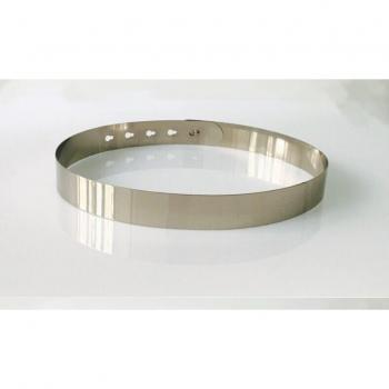 Cinturón ajustable de lentejuelas brillantes