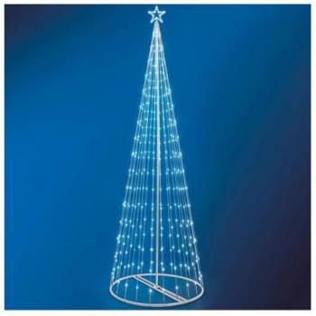 Luminoso Bianco Árbol 394 LED 300 cm