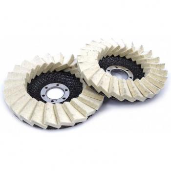 Disque lamellaire HBM 115 mm pour meuleuse d'angle