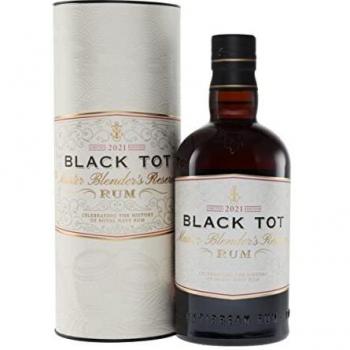 Rhum Noir Mort Black Tot Master Blender's Reserve Édition Limitée 2021 54,5% Vol. 0,7l en Boîte Cadeau