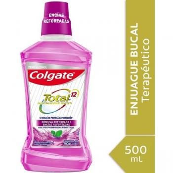 Enjuague Bucal Colgate Total 12 Efecto Reforzado Encías 500 ml