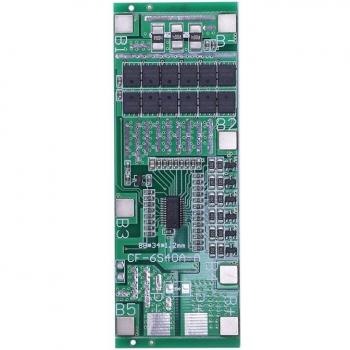 24V 6S 40A BMS for Lithium-Ion Battery with Balancing Function