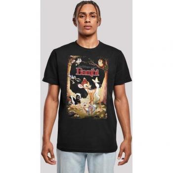 F4NT4STIC Disney Bambi Männershirt – 100 % Baumwolle, Regular Fit