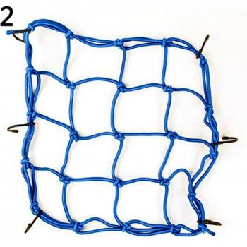 12-Inch Faux Leather Helmet Storage Net
