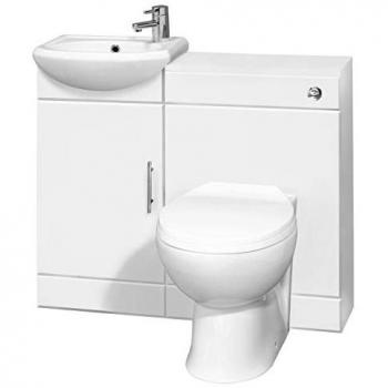 Balterley Gloss White Cloakroom Suite