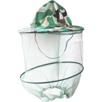 Chapeau de pêche anti-moustiques