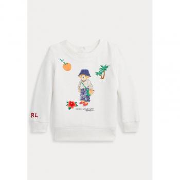 Sudadera de Bebé Niña con Oso Polo Ralph Lauren