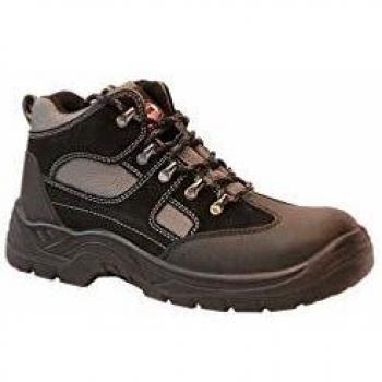 Chaussures de protection incendie mixtes Solidur RALNOIR-44, Noir et Gris, Pointure 44 EU