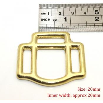 Halter de Caballo en Latón 3 Lados