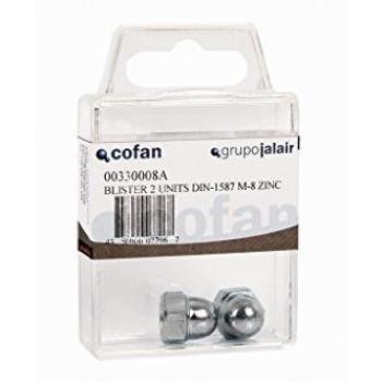 Tuercas Ciegas M-6 DIN 1587 Pack de 12