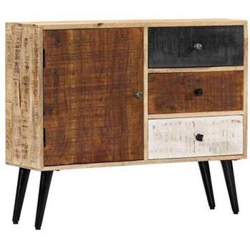 Komoda in Legno Massello di Mango 88x30x73 cm