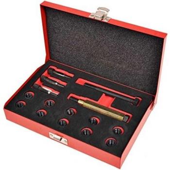 VidaXL 15 Piece Glow Plug Thread Repair Kit M10 x 1.0 mm