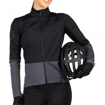 Maillot Endura FS260 Jetstream manga larga negro gris mujer - M