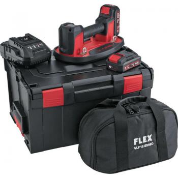 FLEX Vakuumheber 18 V Set mit 2 Akkus