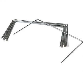 Gris Provence Outillage Agrafes 15 cm x 25 cm – Kit de 10