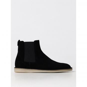 Dolce & Gabbana 12 US Black Chelsea Boots with Rubber Sole