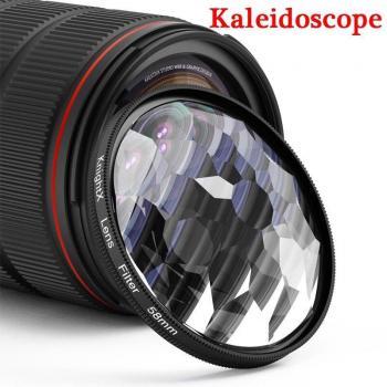 Filtro Caleidoscopio UV CPL KnightX‑Prisma para Canon EOS 2000D/250D
