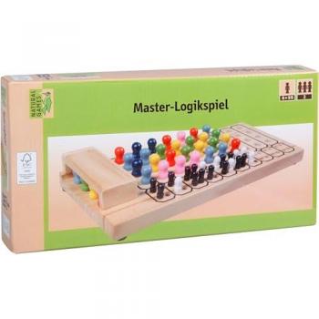 Natural Games Master‑Logikspiel 27 × 12,5 × 4 cm – Mehrsprachig (DE/FR/EN/IT)