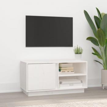 Mueble de Televisor en Pino Macizo 80x35x40,5 cm – Elegancia Natural