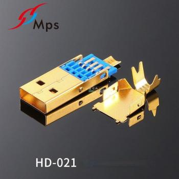 Taiwan MPS USB 2.0 Male Type B Gold-Plated Connector