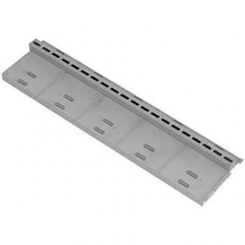 Grille à Fente PVC Gris Série 130 – Hauteur 20 mm, 130×500 mm
