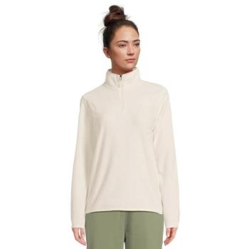 Polaire à Col Demi-Zip Glacier (Blanc Cassé) Taille L