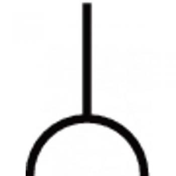 Interruptor Mural Integro WCD de Hager Berker