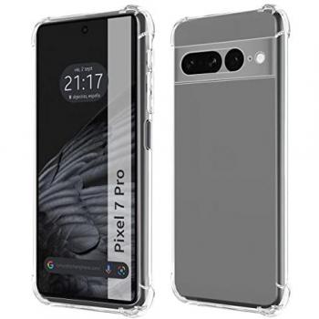 Funda Silicona Antigolpes Transparente para Google Pixel 7 Pro 5G