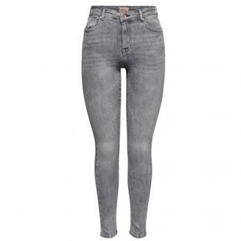 Jean skinny effet lift ONLY gris
