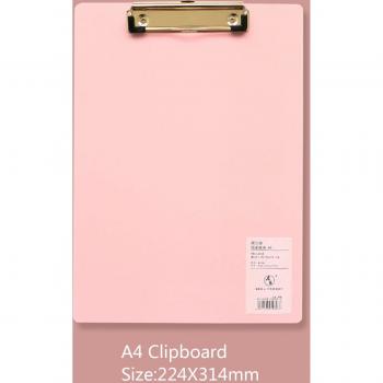A4 Hardboard Clipboard with Profile Clip